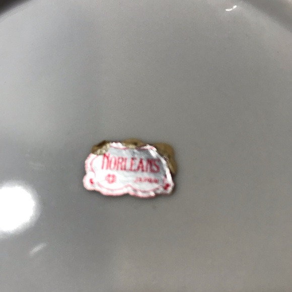 Vintage Norleans Japan Hand Painted Fruit Reticulated Plate Signed K .Fujita - Picture 7 of 10